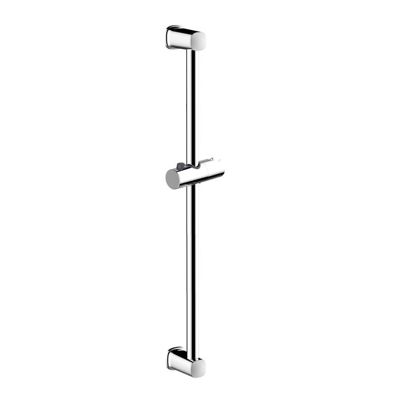 EBS Sprchová tyč 60 cm, štvorcové rukoväte, chróm
