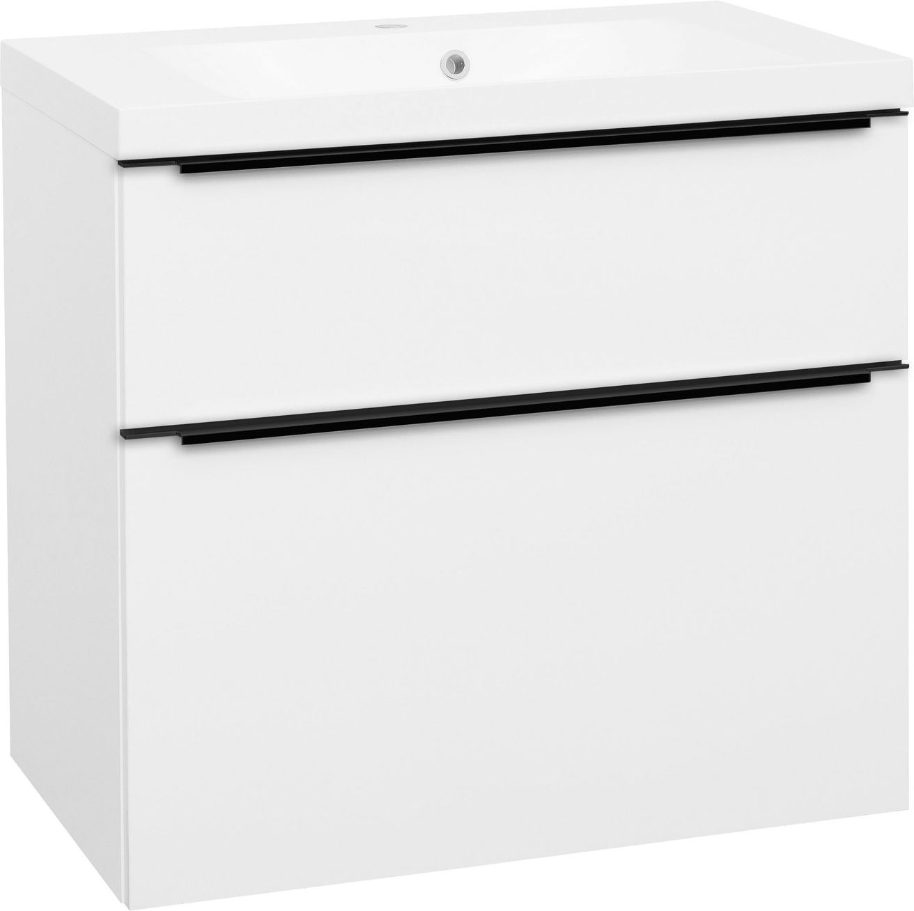 EBS Dream Skrinka s umývadlom 81 cm, biela matná