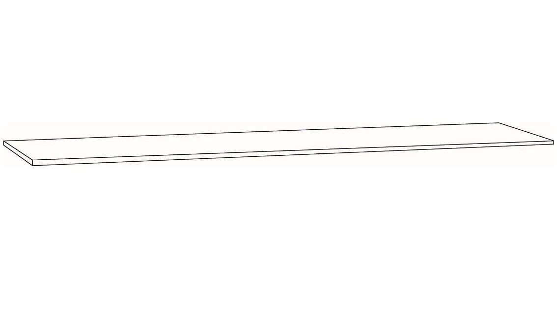 EBS KUBA Umývadlová doska 141 cm, vlastná farba K4