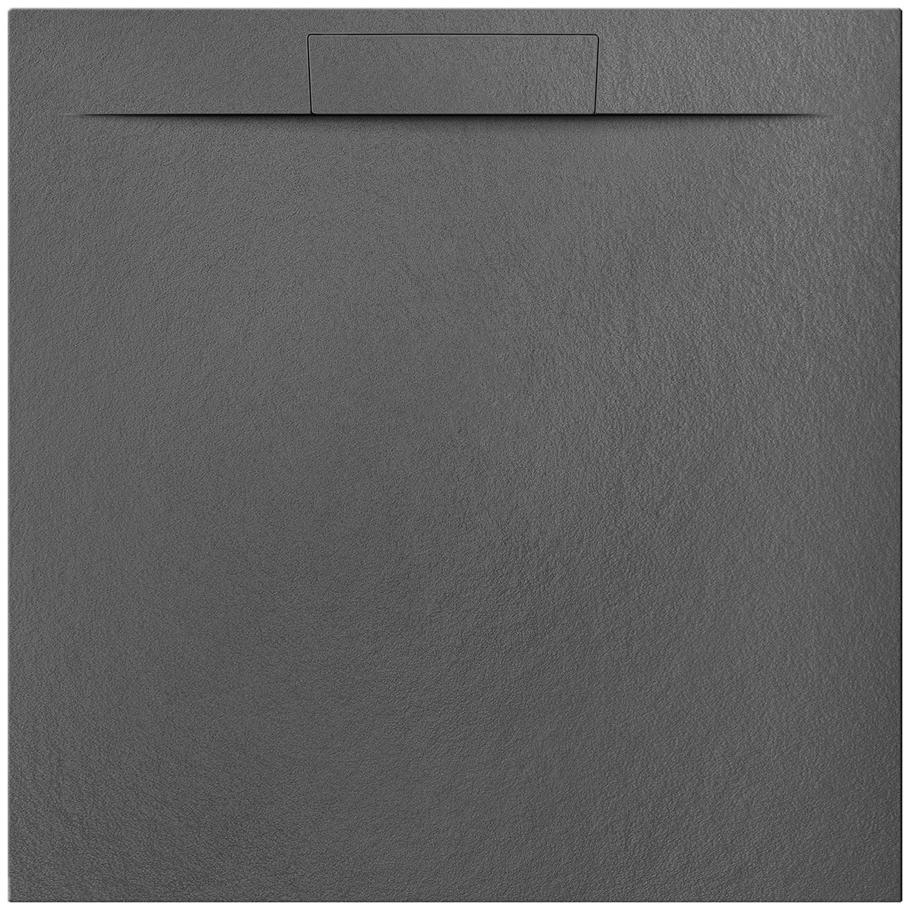 EBS Nilo Cast Sprchová vanička 90 x 90 cm, gris
