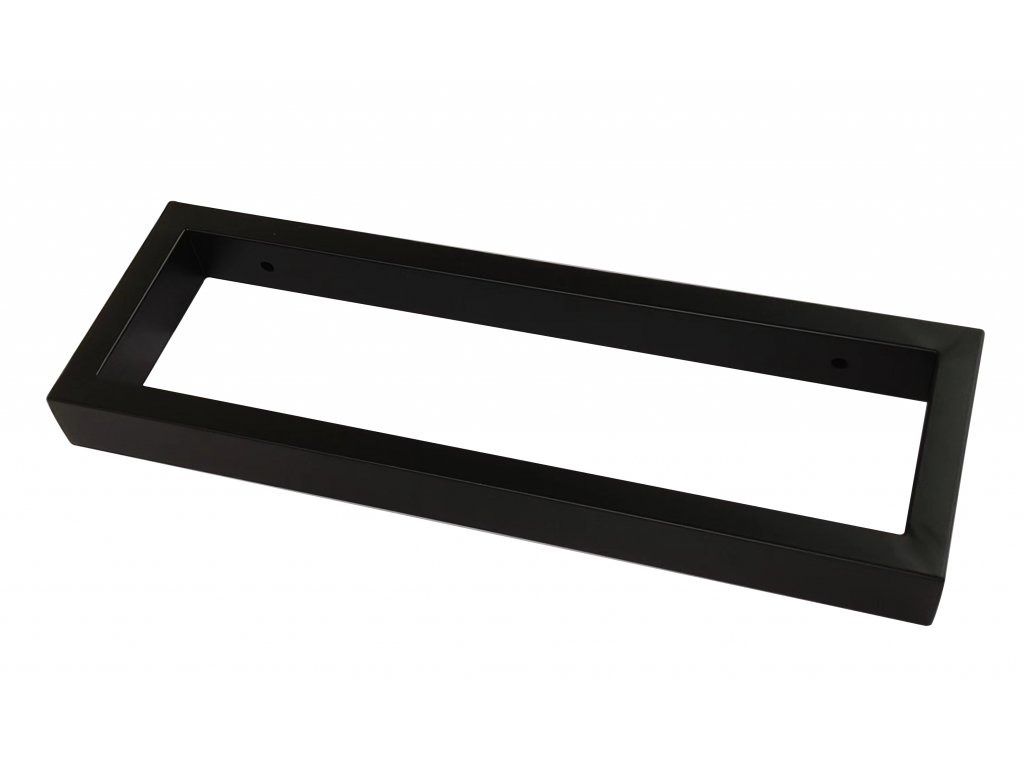 EBS Vita Konzole hranatá 45x15 cm, černá mat, VITABLACK2