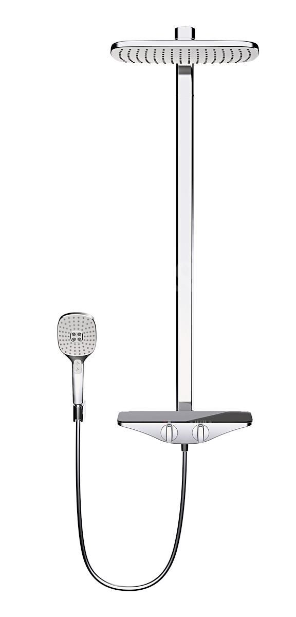 Hansa Emotion Sprchový set s termostatom, antracit/chróm 5865017184