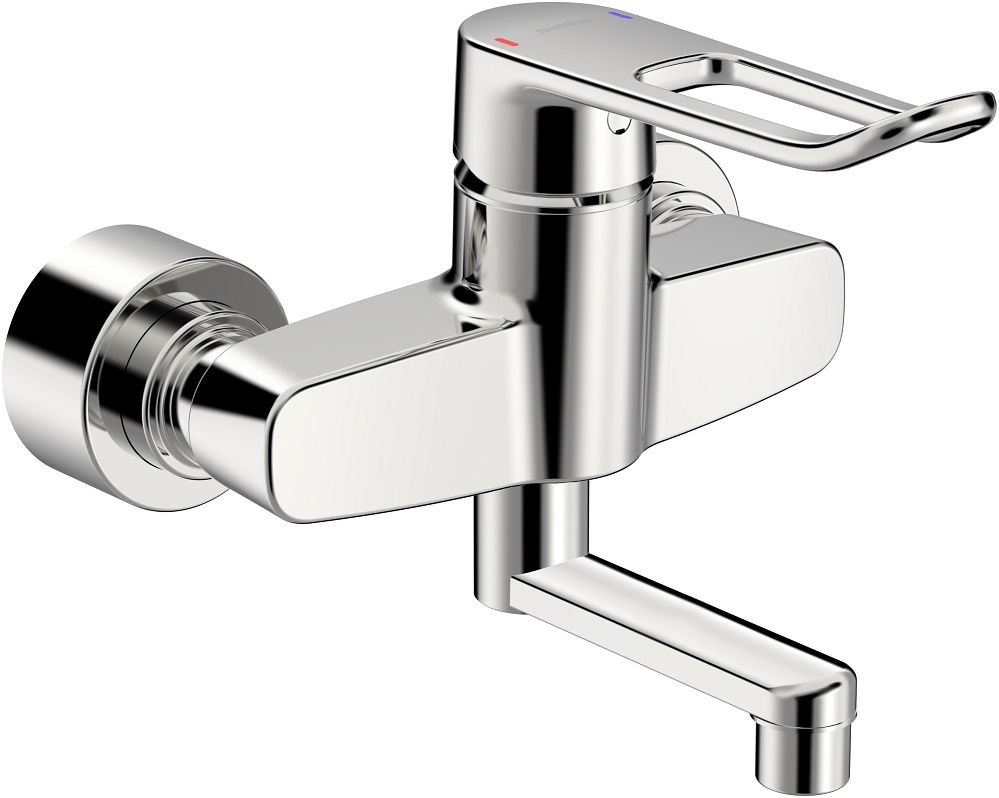 Hansa Clinica Nástenná umývadlová batéria 17,7 cm, chróm 01526286