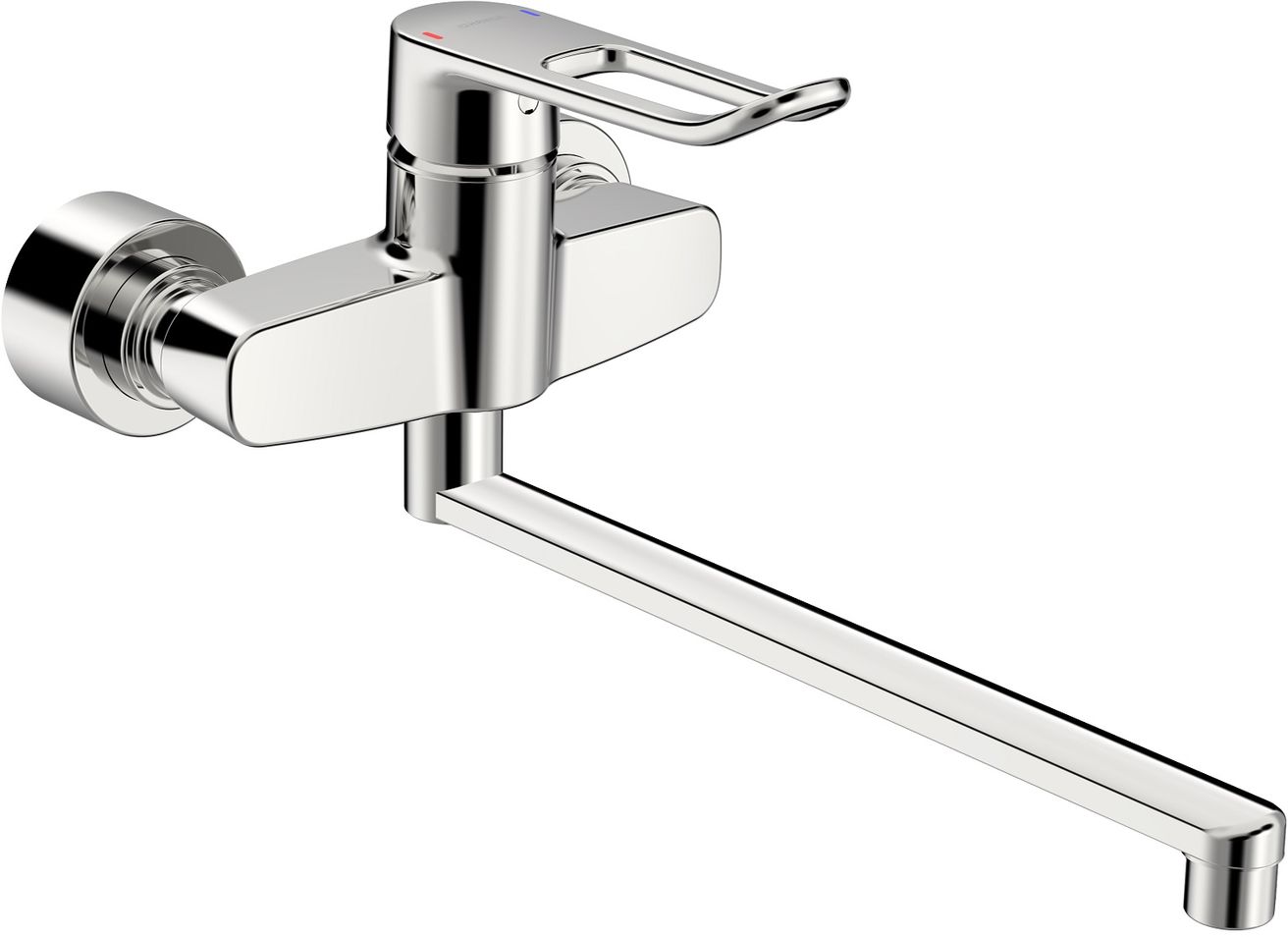 Hansa Clinica Nástenná umývadlová batéria 37,7 cm, chróm 01546286