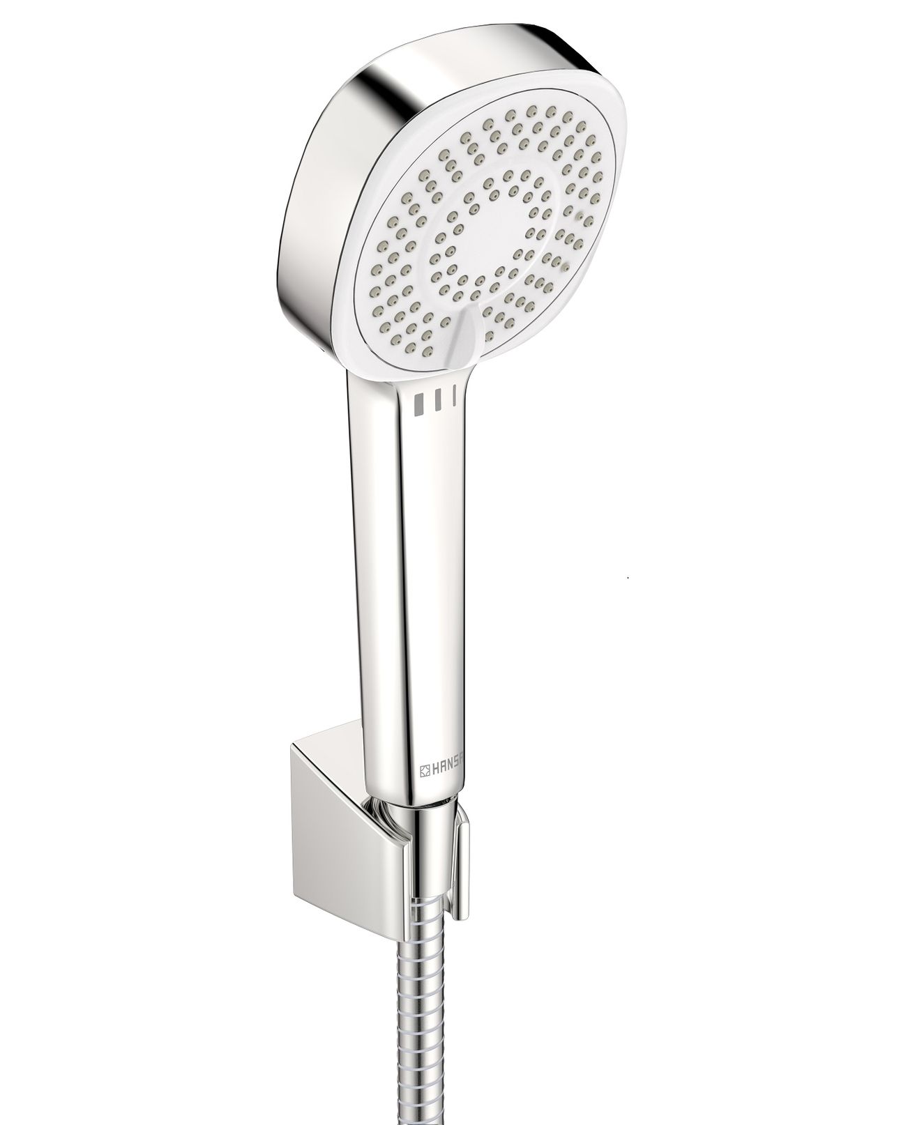 Vaňová súprava Hansa BasicJet, 3-polohová, chróm/biela 44600133