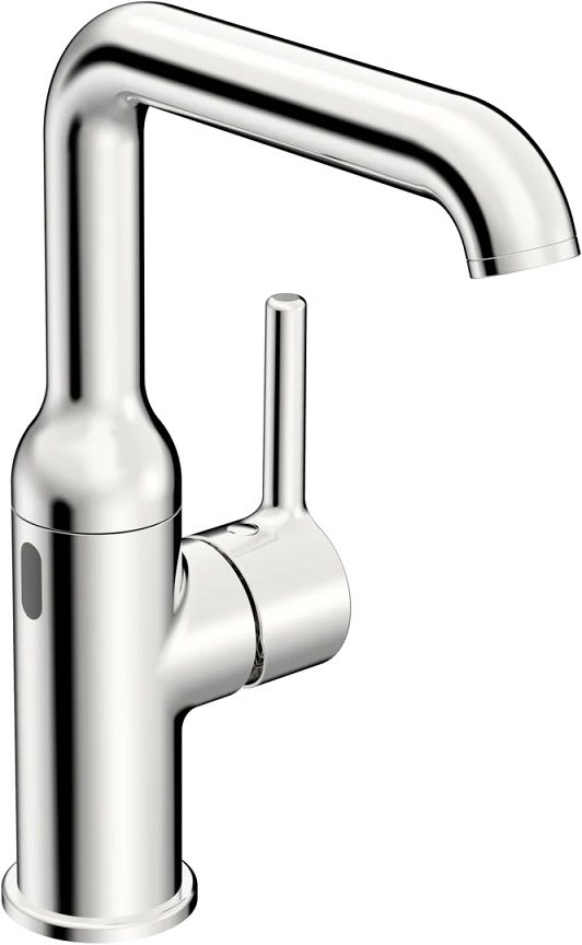 Hansa Vantis Style Hybrid Elektronická umývadlová batéria 3 V, s Bluetooth, chróm 54602209