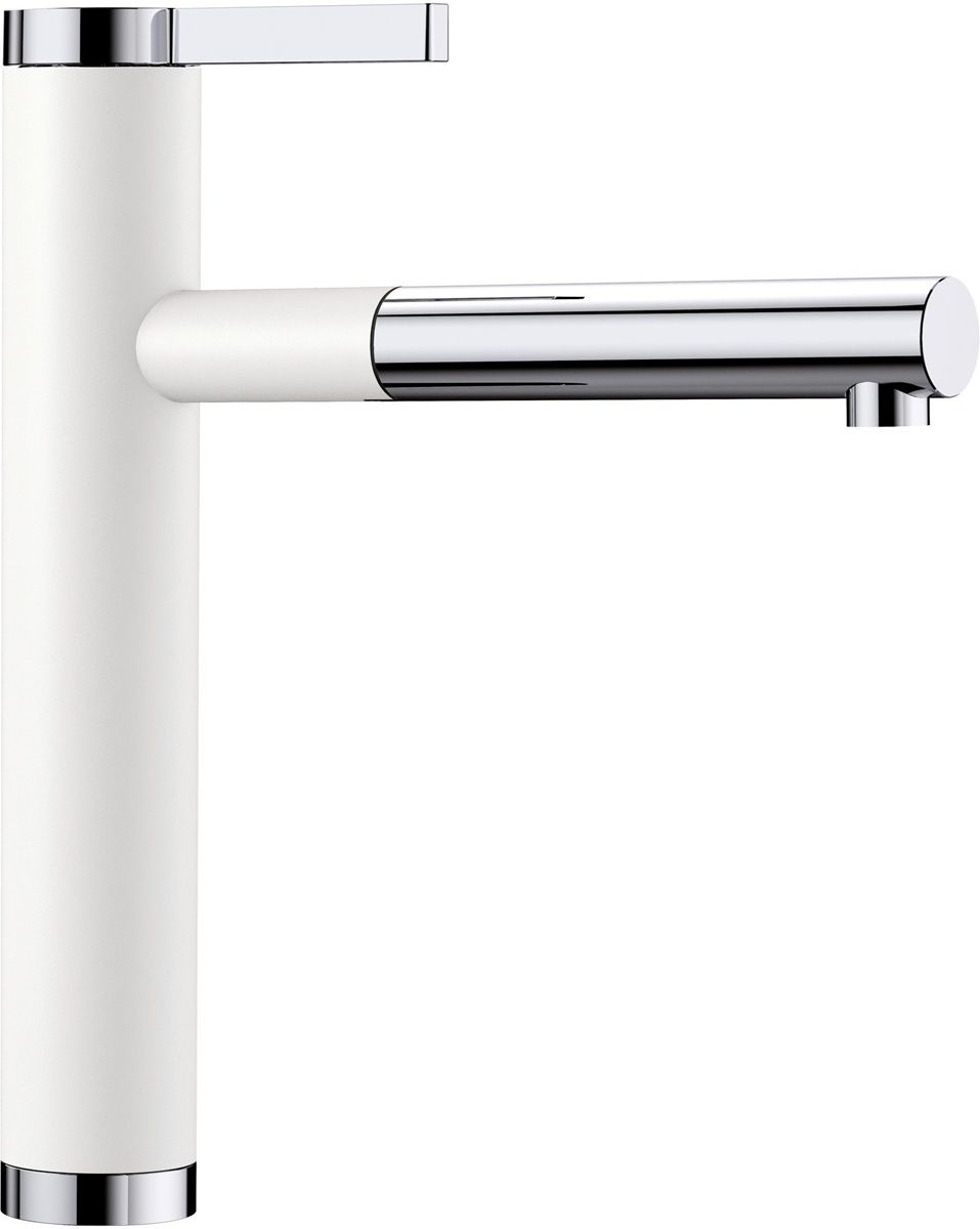 Blanco Linee S Drezová batéria s výsuvnou hlavicou, biela/chróm, 518441
