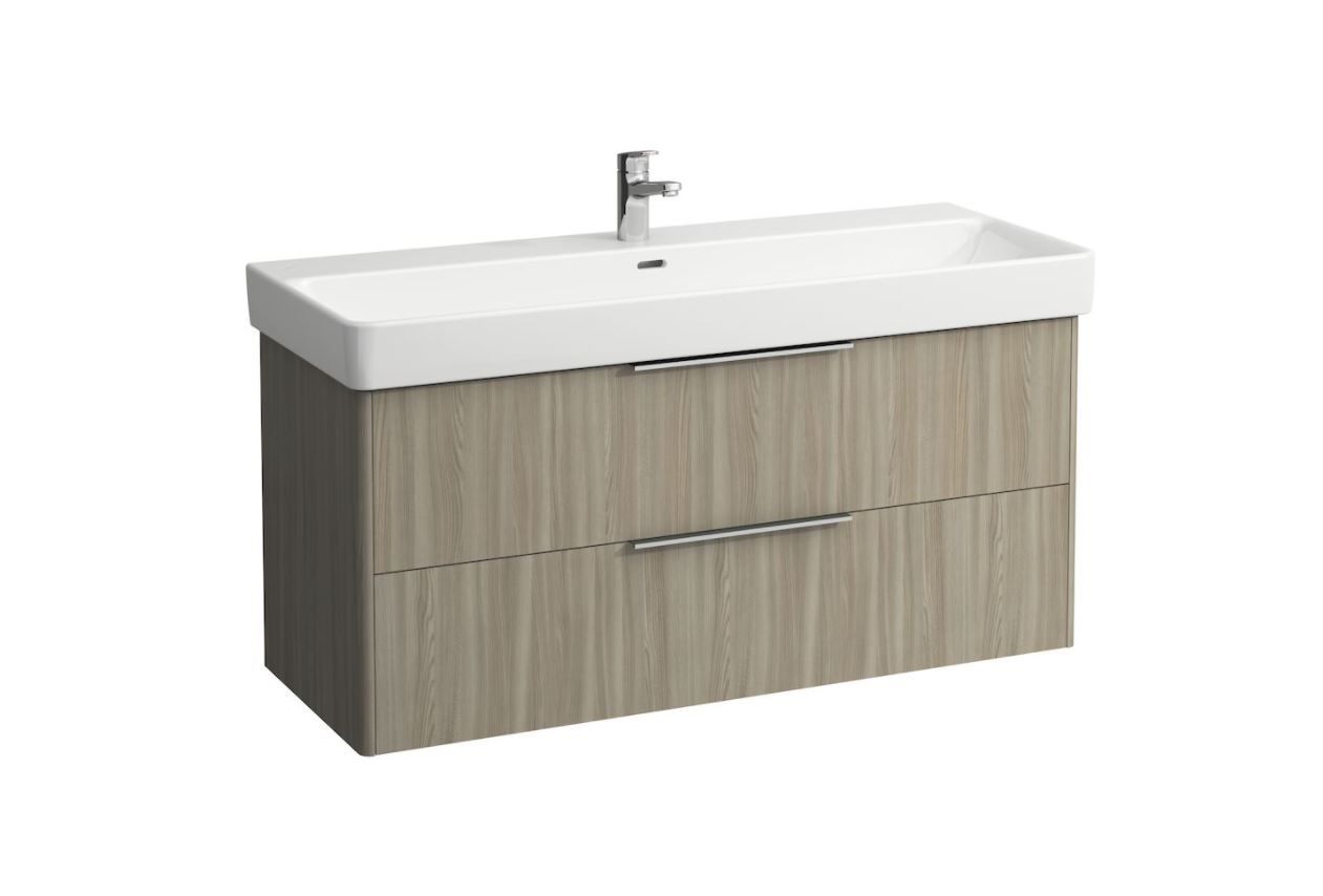 Laufen Základná skrinka pod umývadlo 116 cm, svetlý jilm H4024921102621