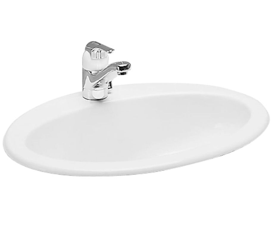 Laufen Indova Zápustné umývadlo 61 x 48 cm, biele H8113920000001