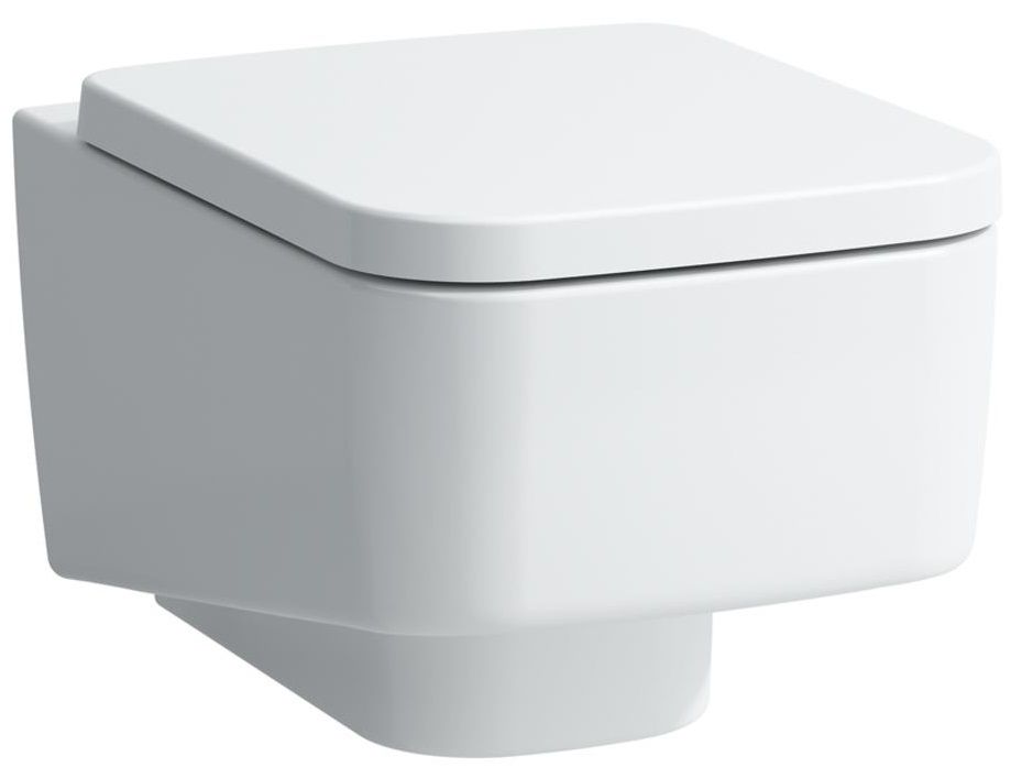 Laufen Pro S Závesné WC, zadný odpad, 53 cm, biele H8209620000001