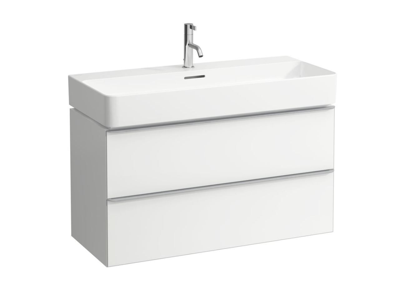 Laufen Priestorová skrinka pod umývadlo 93,5 cm, biela matná H4102021601001