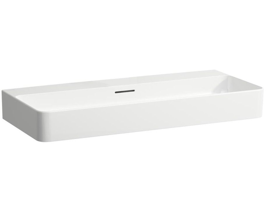 Laufen Val Umývadlo 95 x 42 cm bez otvoru na batériu, LCC biela H8102874001091