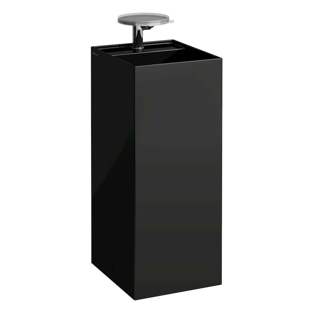 Laufen Kartell Voľne stojace umývadlo 37,5 cm, čierne lesklé H8113310201111