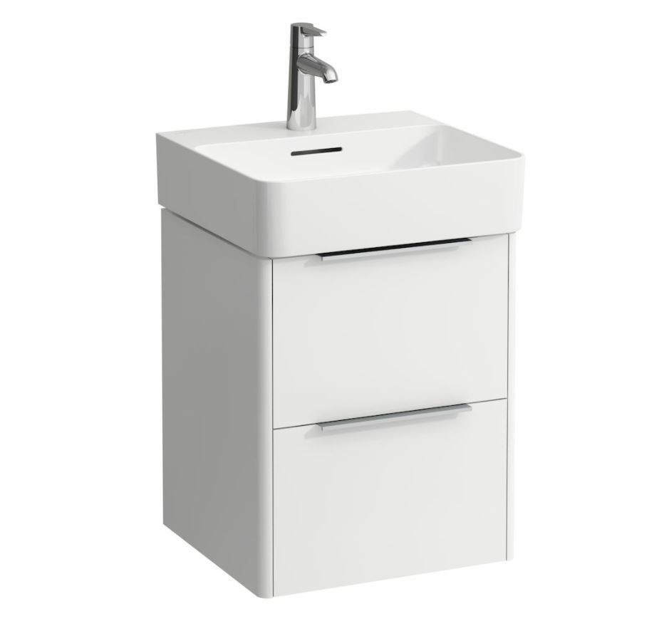 Laufen Spodná skrinka pod umývadlo 43,3 cm, biela lesklá H4021321102611