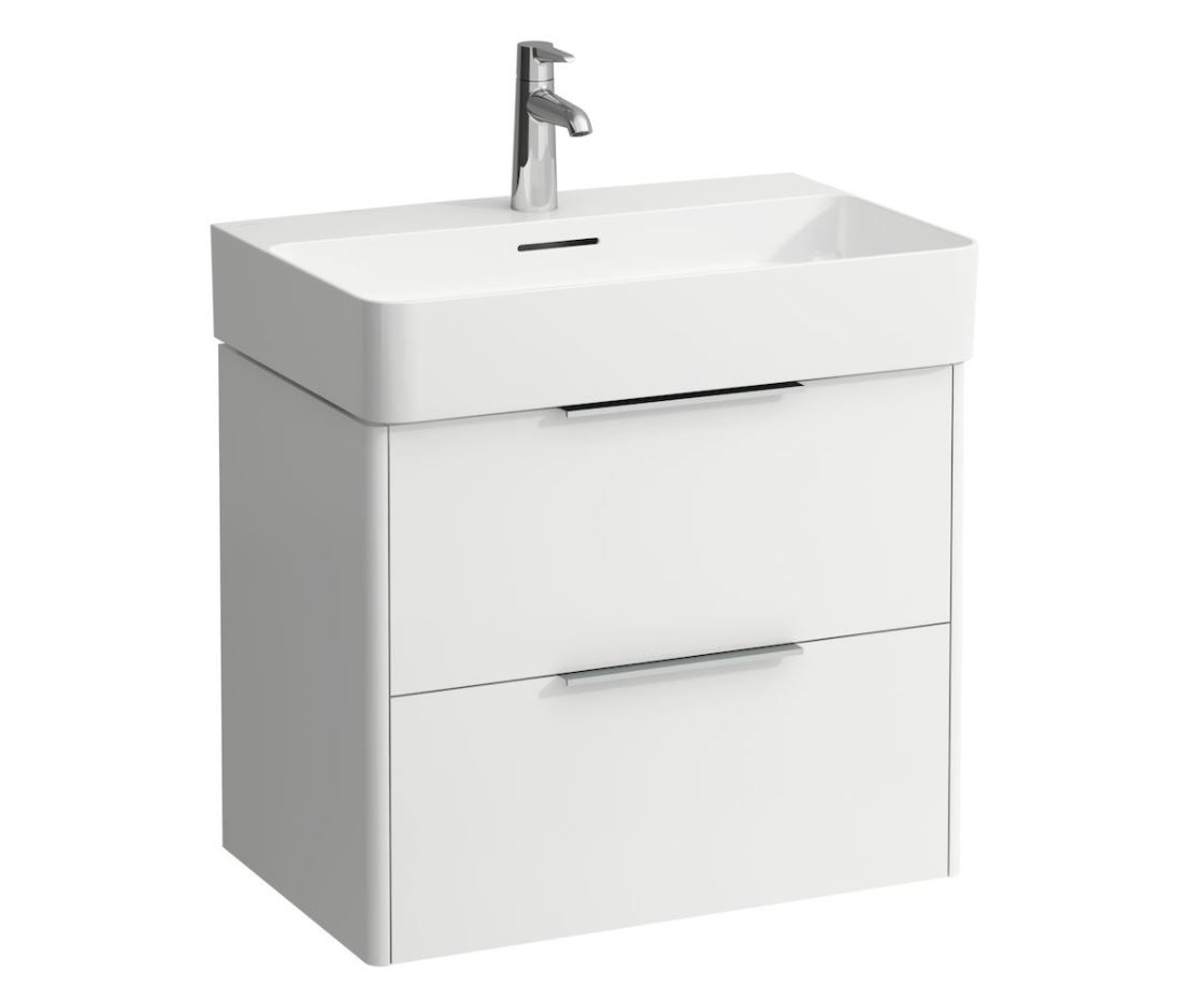 Laufen Spodná skrinka pod umývadlo 63,5 cm, biela lesklá H4023121102611
