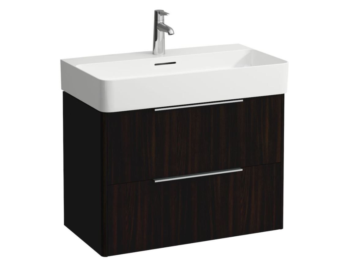 Laufen Základná skrinka pod umývadlo 73,3 cm, tmavohnedý jilm H4023521102631