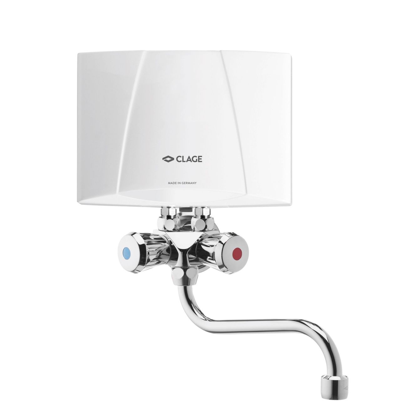 Clage M7SMB Beztlakový elektrický prietokový ohrievač vody s batériou 6,5 kW
