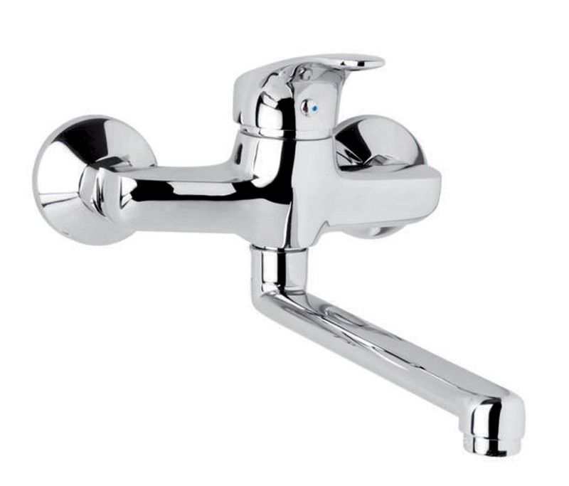 Mereo Sonáta Drezová nástenná batéria 150 mm, chróm CB30201N