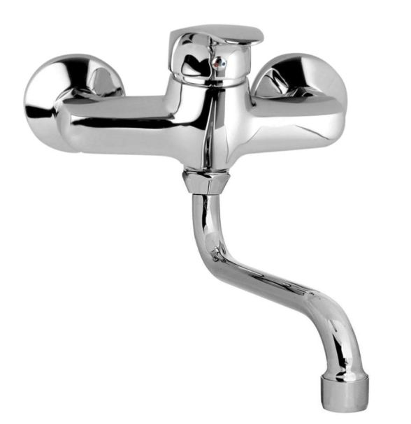 Mereo Sonáta Drezová nástenná batéria 150 mm, chróm CB30101N