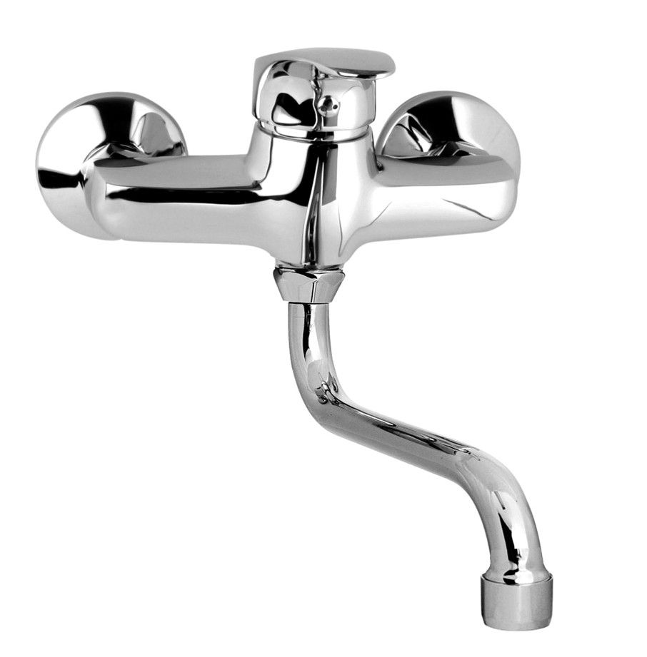 Mereo Sonáta Drezová nástenná batéria 150 mm, chróm CB30106N