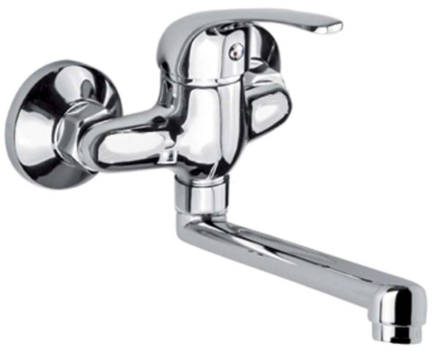 Mereo Lila Drezová nástenná batéria, rozteč 10 cm, s ramienkom 16 cm, chróm CBEE302A02