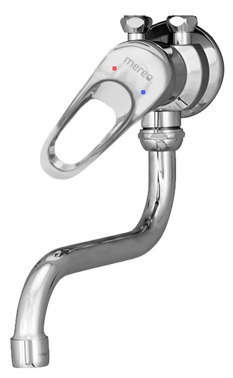 Mereo Drezová batéria, ramienko 15 cm, pre nízkotlakové ohrievače, chróm CBE301019M