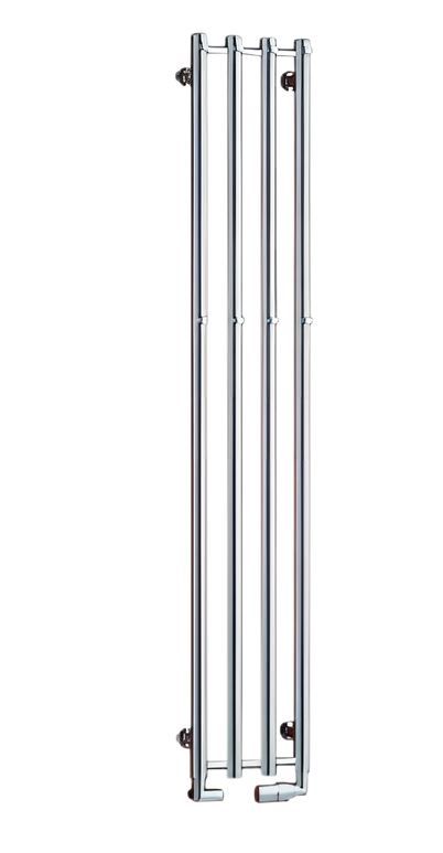 PMH Rosendal R2SS Radiátor kombinovaný, 26,6x150cm, kartáčovaná nerezová oceľ