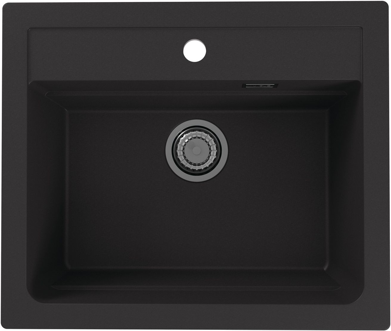 Alveus ATROX30/G91 Granitový drez bez odkvapkávača, 59x50 cm, carbon