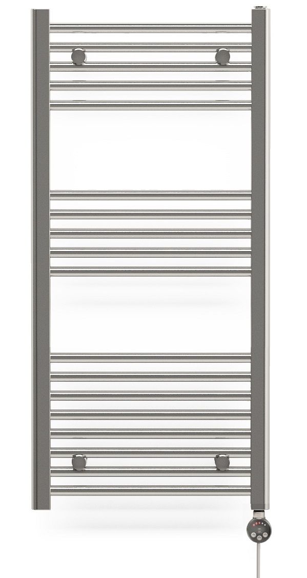 EBS LEO G50100MCR Radiátor elektrický 50x100 cm, tyč M vpravo, chrom