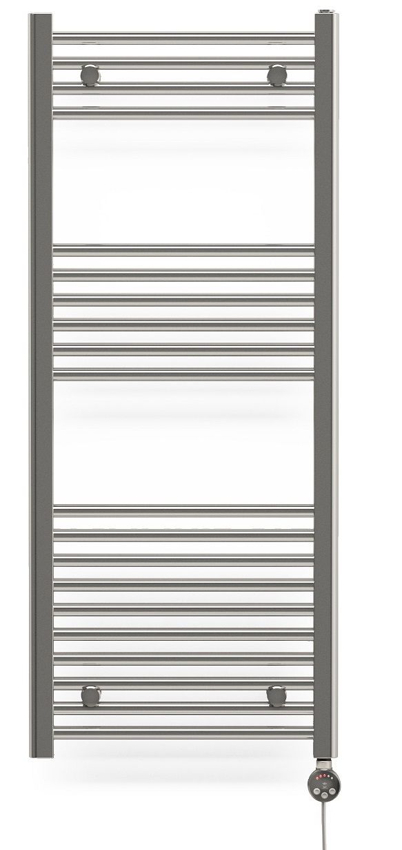 EBS LEO G60120MCR Radiátor elektrický 60x120 cm, tyč M vpravo, chrom