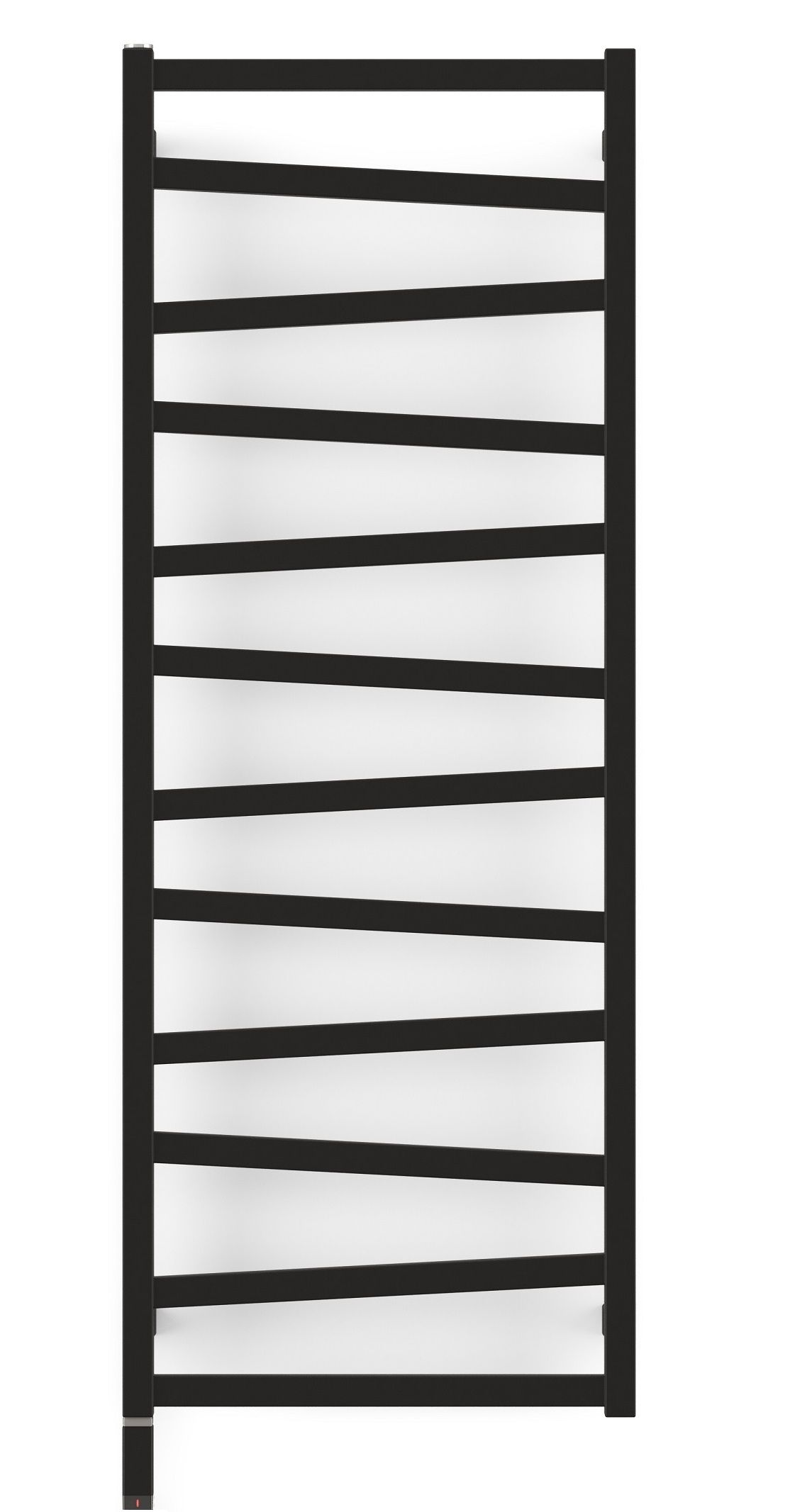 House Level Zet HZE1096500CEMELOP Radiátor elektrický 109,6x50 cm, tyč ONE vlevo, černá soft