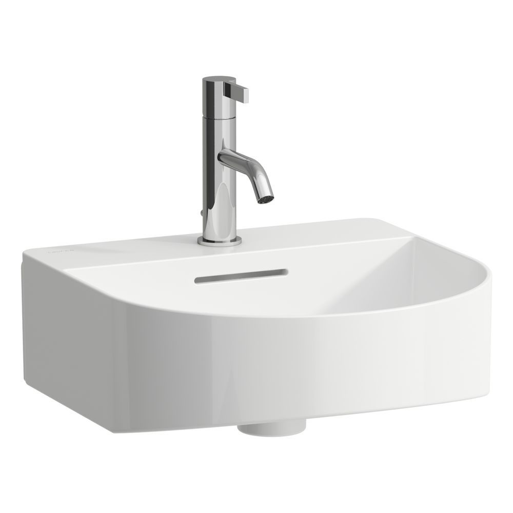 Laufen Sonar Umývadlo s batériou 41 cm, LCC - biele H8153414001041