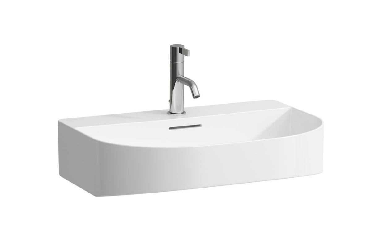 Laufen Sonar Umývadlo s prírezom 60 cm, LCC - biele H8163424001041