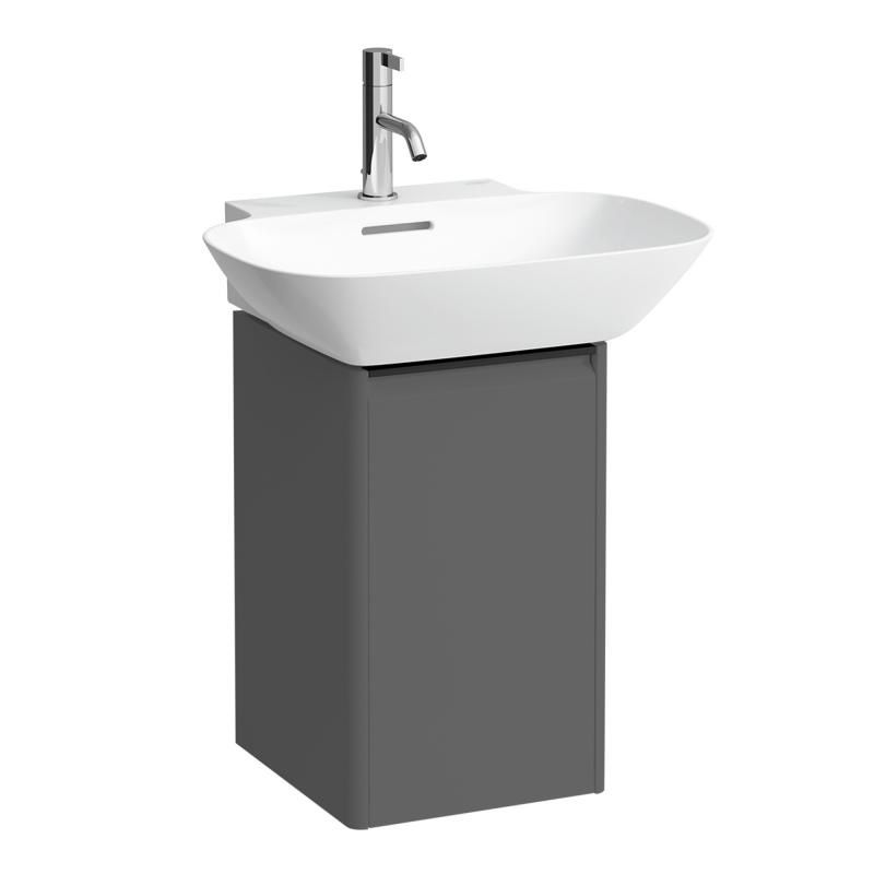 Laufen Spodná skrinka pod umývadlo 31,7 cm, závesy vpravo, sivá prevádzka H4030241102661