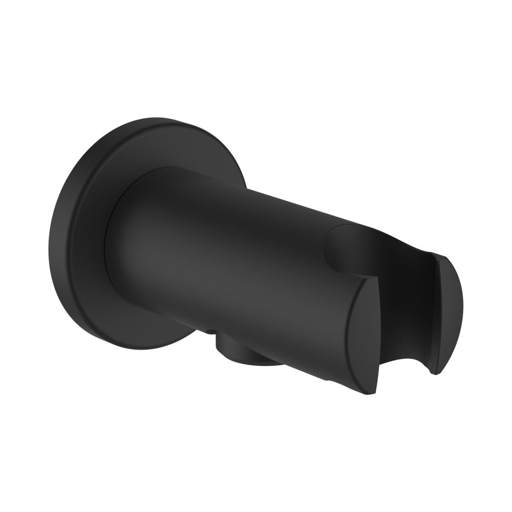 Laufen Držiak sprchy s vývodom, matná čierna HF504778428000