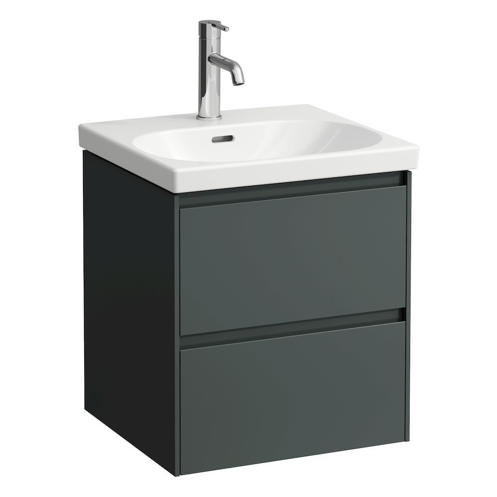 Laufen Lani Skrinka pod umývadlo, s 2 zásuvkami, 48,2 cm, sivá doprava, H4035121122661