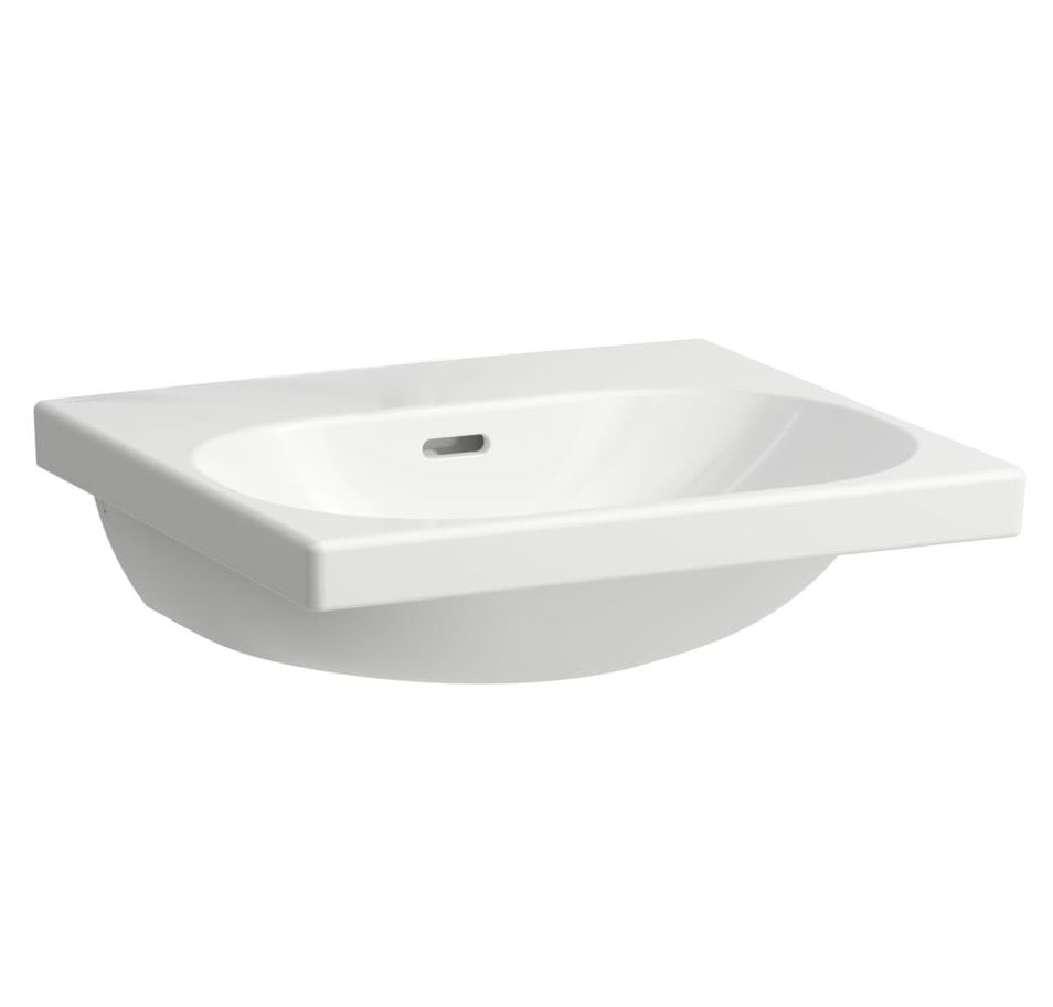 Laufen Lua Závesné umývadlo 50 x 46 cm bez otvoru, LCC biela H8100814001091