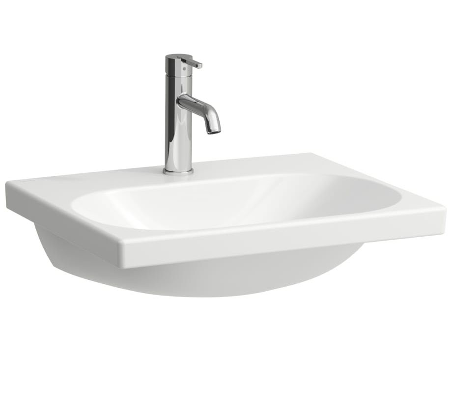 Laufen Lua Umývadlo 55 x 46 cm bez prepadu, biele H8100820001561