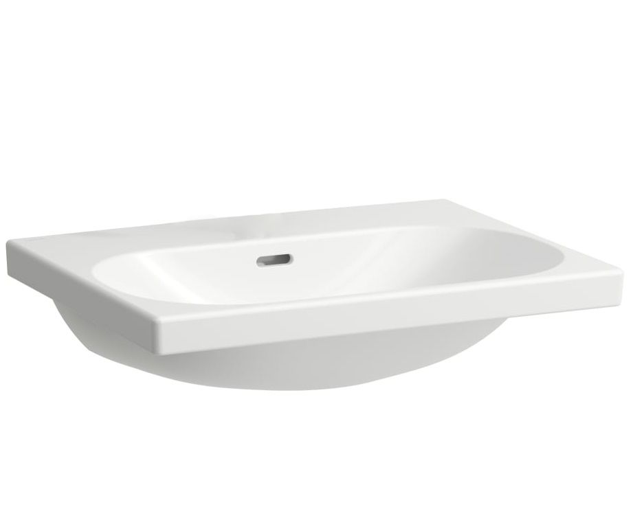 Laufen Lua Umývadlo 60 x 46 cm bez otvoru, LCC biela H8100834001091
