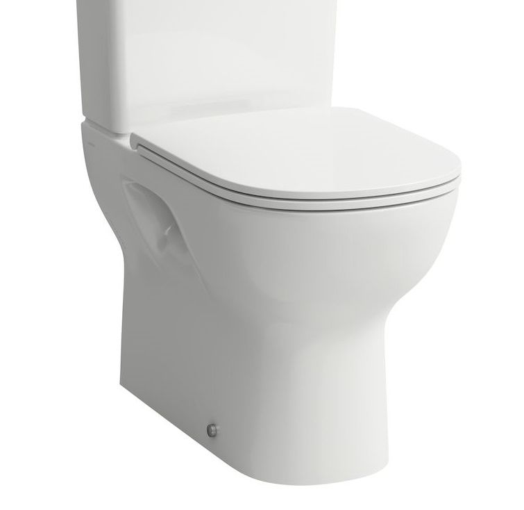 Laufen WC misa Lua, Rimless, hlboké splachovanie, vertikálny odpad, biela H8240870000001
