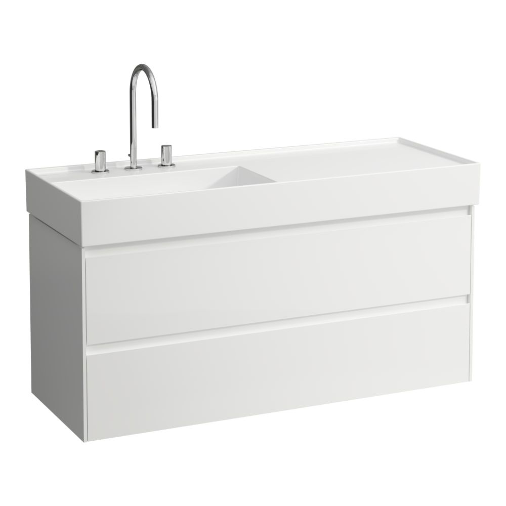 Laufen Lani Umyvadlová skříňka 120 cm, bílá matná H4039721122601