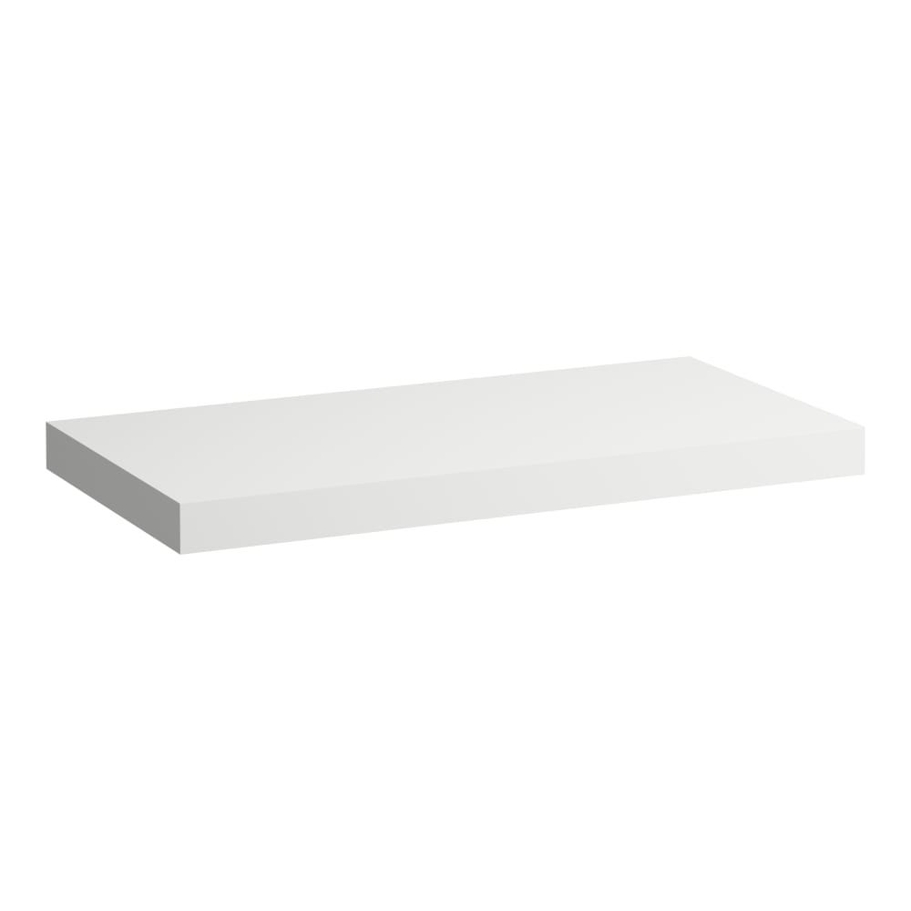 Laufen Lani Umývadlová doska 100 cm, bez výrezu, vrátane 2 nástenných konzol, matná biela H4046601122601