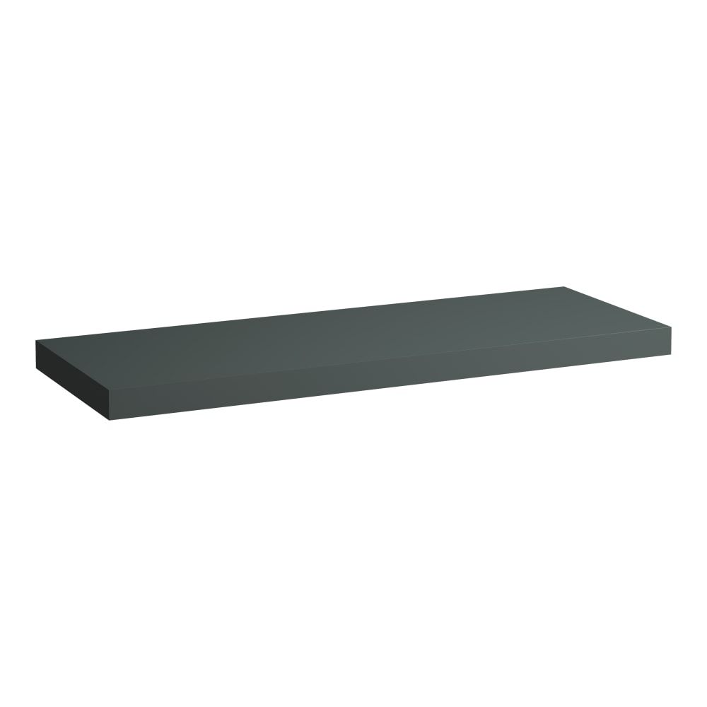 Laufen Lani Umývadlová doska 140 cm, bez výrezu, vrátane 2 nástenných konzol, sivá prevádzka H4046801122661