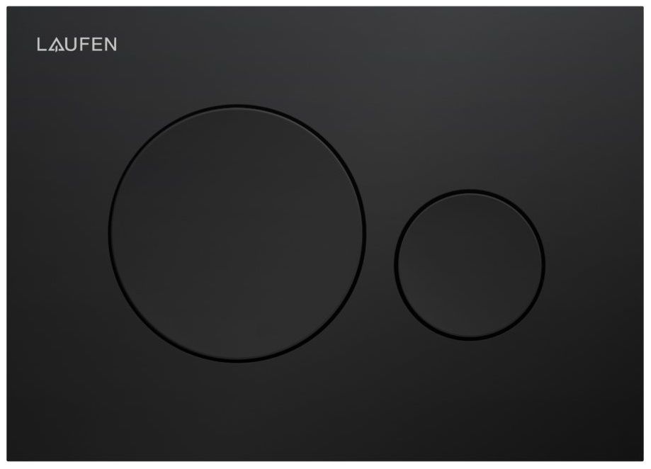Laufen Tlačidlo Ineo Moon Control, čierne matné H9001147160001