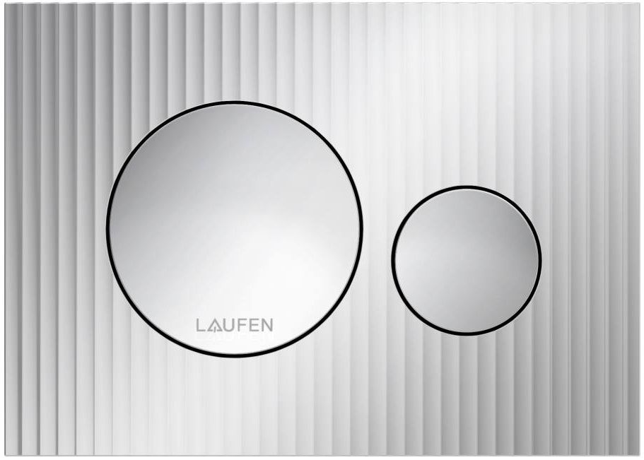 Laufen Ineo Moondance Ovládací gombík s prúžkami, chrómový lesk H9001160040001