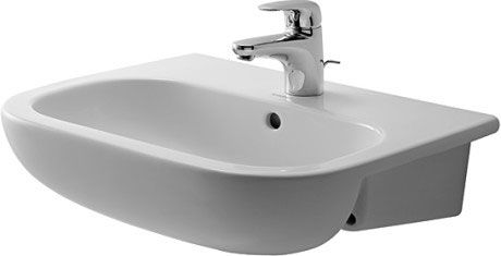 Duravit D-Code Umývadlo 55x44 cm polozapustené 339550000