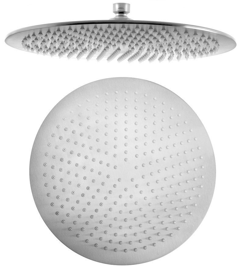 Sapho Minimal Sprchová hlavica, priemer 300 mm, hrúbka 5 mm, nerezová oceľ MI093