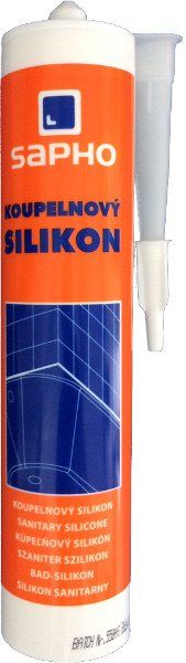 Sapho Sanitárny silikón 310 ml, biely 2130100