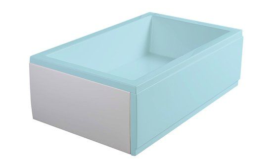 Polysan Hlboký bočný panel 75 cm na vaňu, biely 89764