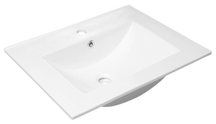 Sapho Slim Keramické umývadlo 60x46 cm, 1601-60